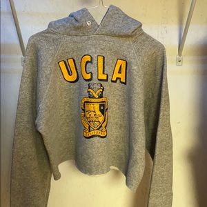 ucla cropped hoodie